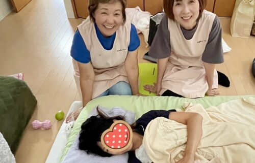 満月の夜ご自宅で３人目の赤ちゃん