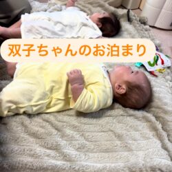 産後ケア：双子ちゃんのお泊まり