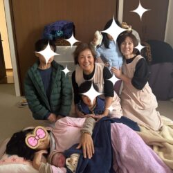 順番待ちしてた赤ちゃん