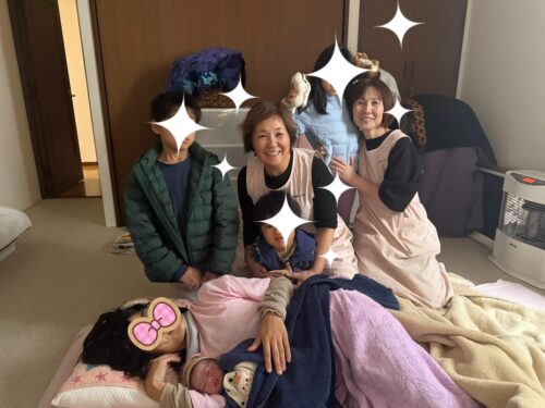 順番待ちしてた赤ちゃん